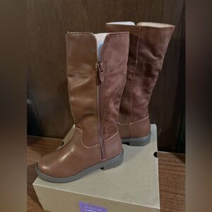 Brown kids Boots -coutgo
